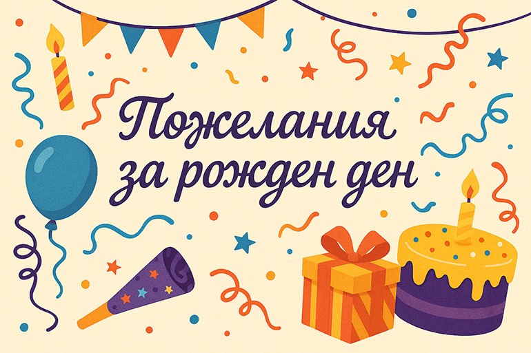 Пожелания за рожден ден